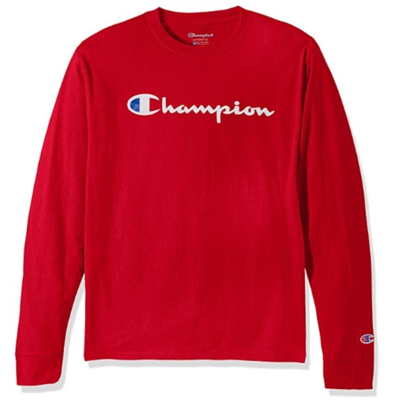 Champion Other - Champion LIFE Men's Cotton Long Sleeve Tee